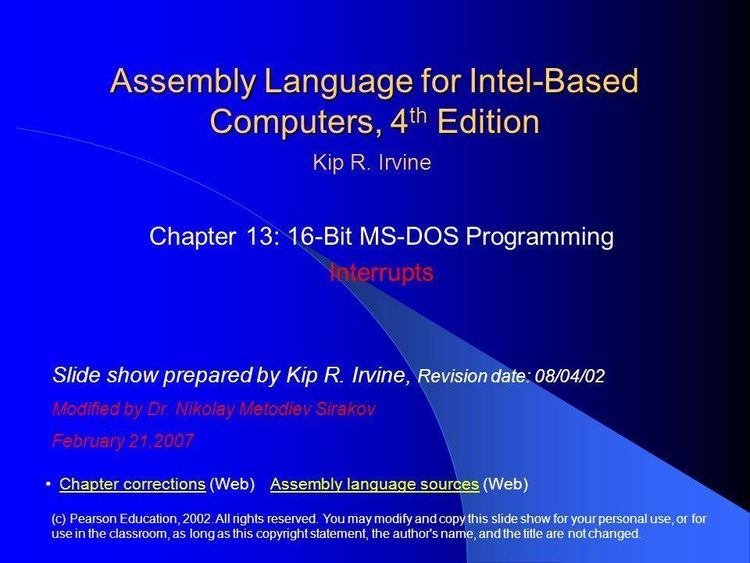 Dos Format. Assembly Language Source Included.