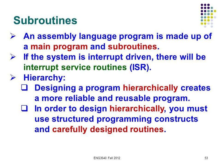 A demo of the INTERUPT program. Good for programmers in assembly language.