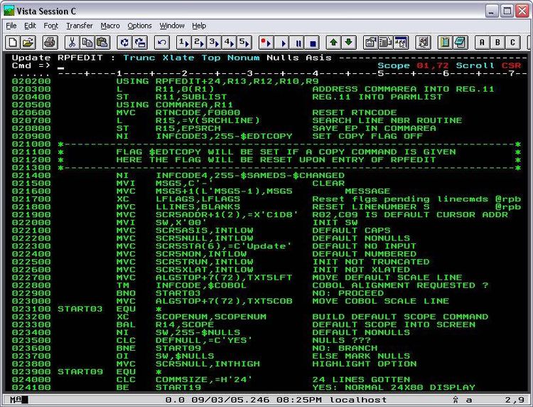 IBM 370 assembler and emulater file 3 of 3.