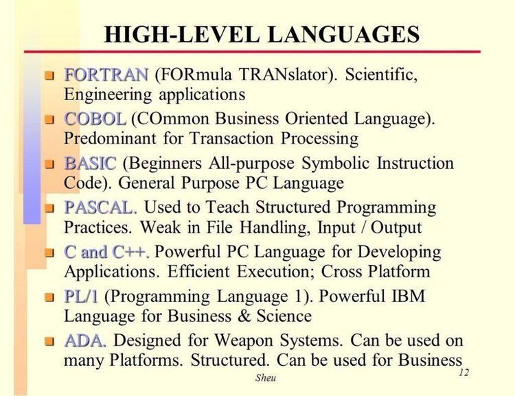Basic to Fortran Translator.