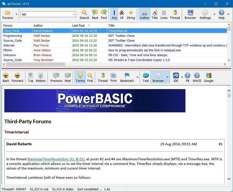 PowerBASIC library for accessing the header information in ZIP files.