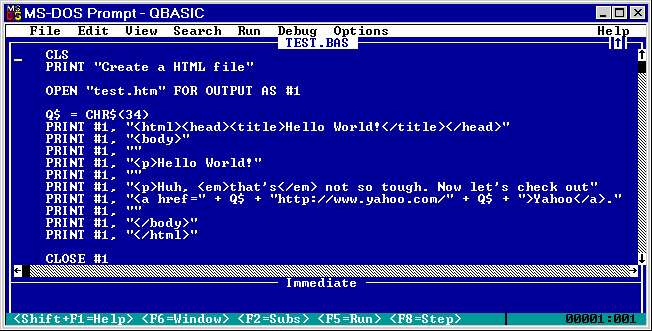 Lots of very nice QBASIC functions and subroutines.