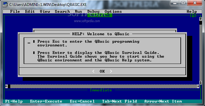 QBasic 4.5 code for a simple calender program.