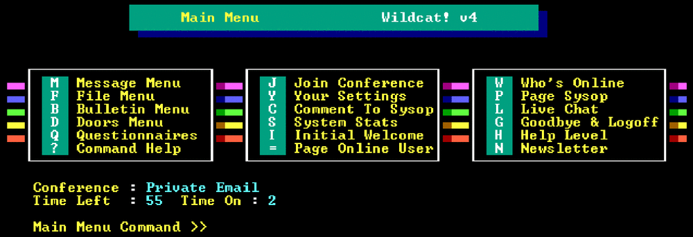A file transfer interface for Bimodem on Wildcat BBS.