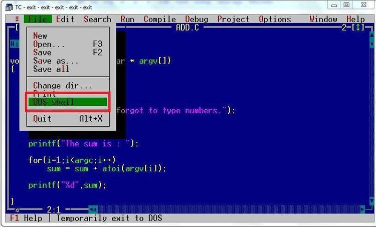 C++ source code for a command lookup table. Turbo C++ compatible.