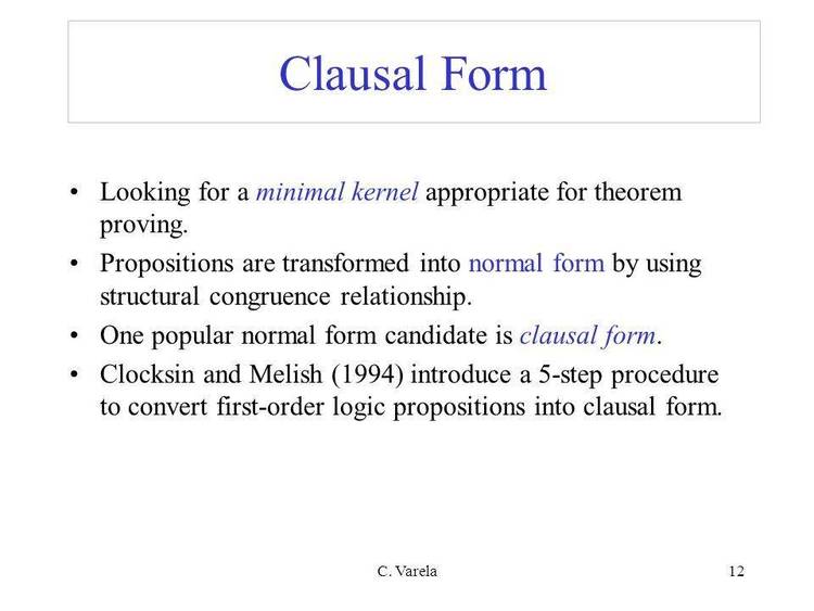 C source for Theorem prover (formal logic).
