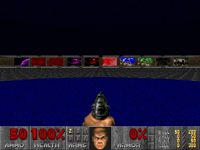 Doom Image Editor v2.4 Edit the walls, doors and MONSTERS in doom. You will need WT100.ZIP to run this program.