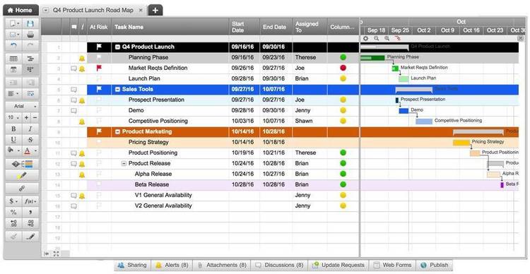 C-Nett Project Management software. Very complete, and easy to use.