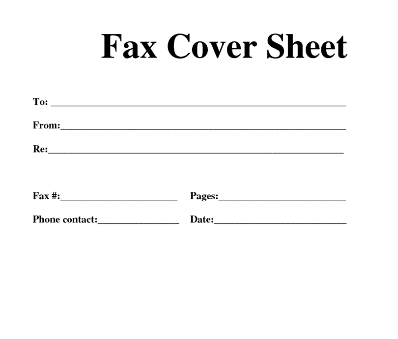 Design your own fax cover sheet with professional results.