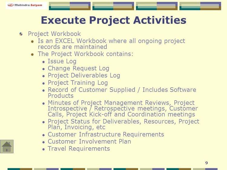 The OPTIMA Project Management system. Useful for tracking resources.