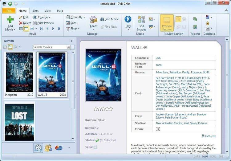 Sports Card Collection Manager for Windows.