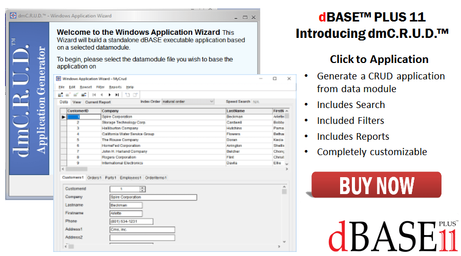 DBase III file creation utility.