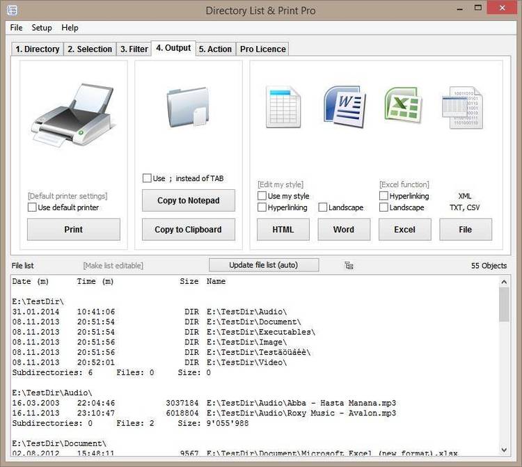 SmartDIR is an advanced DIR command that adds several features to DIR.