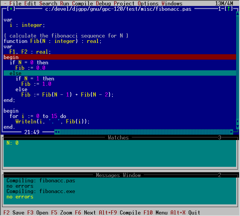 Source code from Inside Turbo Pascal, December 1990.