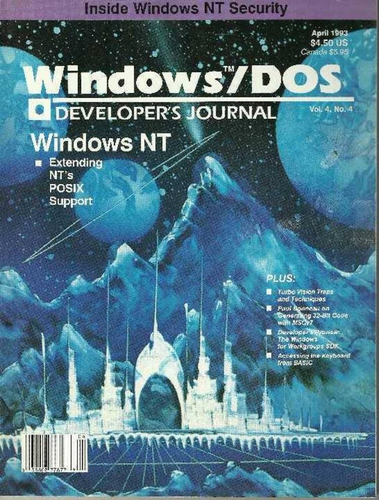 June 1992 files from DOS/Windows Developer's Journal.