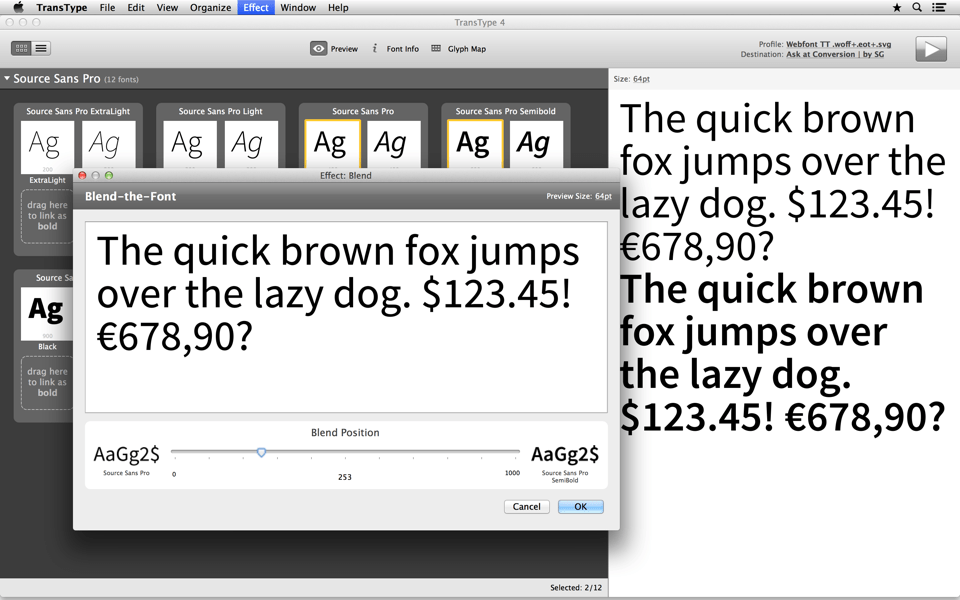 Font for use with Windows 3.0 and ATM.