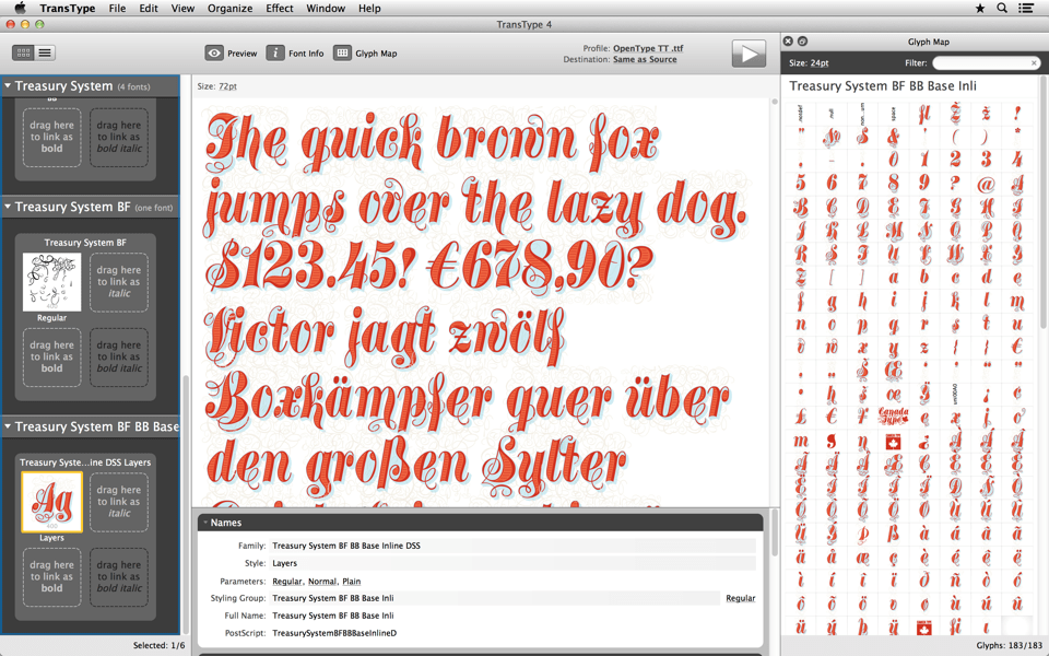 TrueType fonts -- Batch 4.