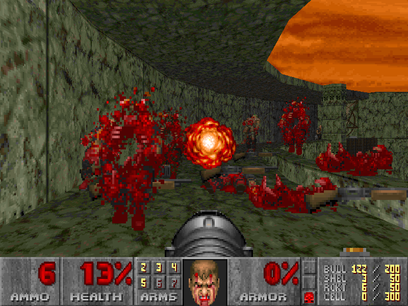 Another 2 floors For The Registered Version Of DOOM.