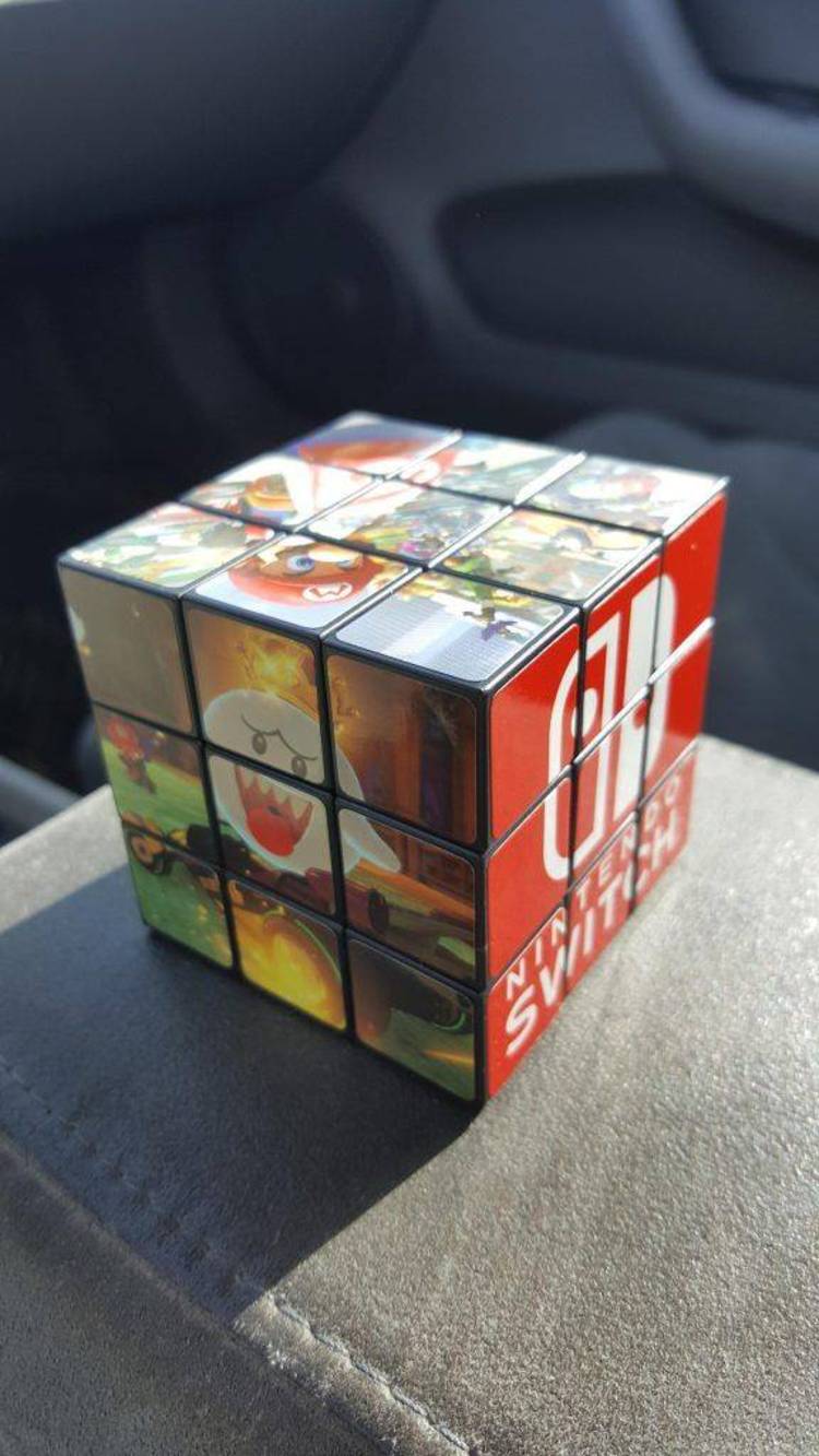 This is a RUBIC'S CUBE type of game. Very Good.