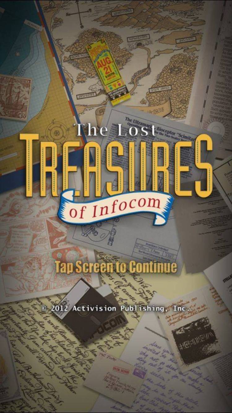 New front-end for Lost Treasures of Infocom.