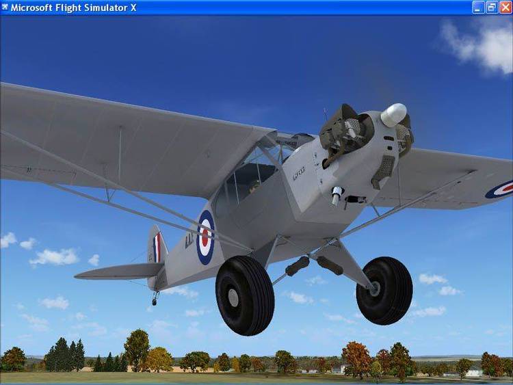 Piper J3-CUB for Flight Simulator 4.0.
