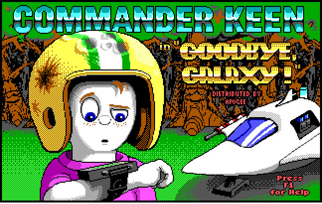 Commander Keen version 4.0 "Secret of the Oracle" from Apogee.