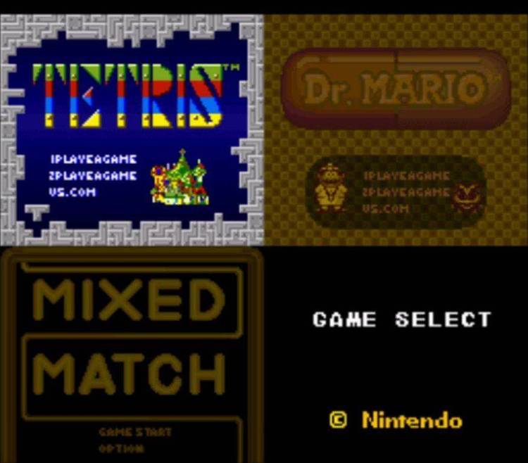 SVGA Game Of Tetris.
