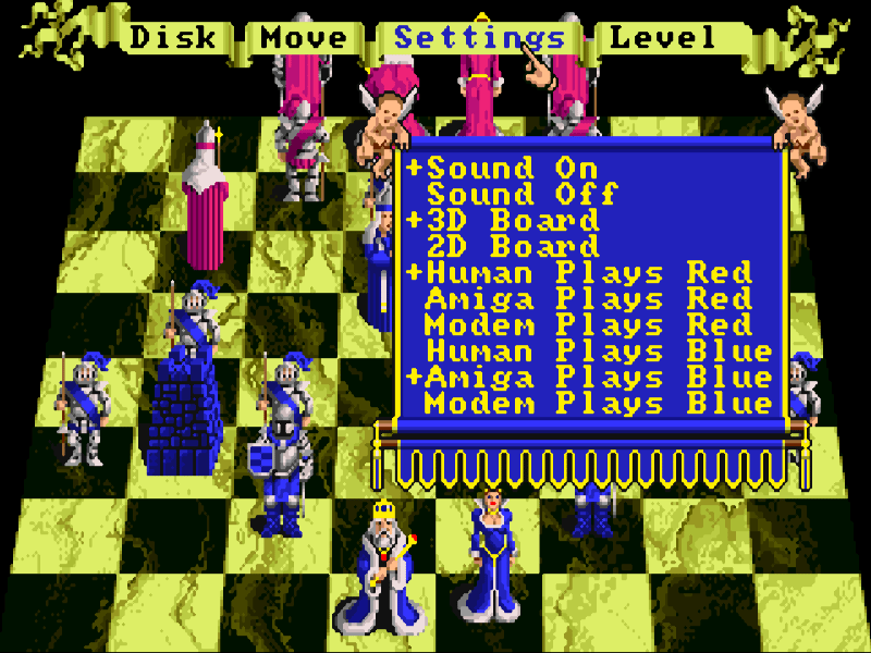 Play chess over the modem.