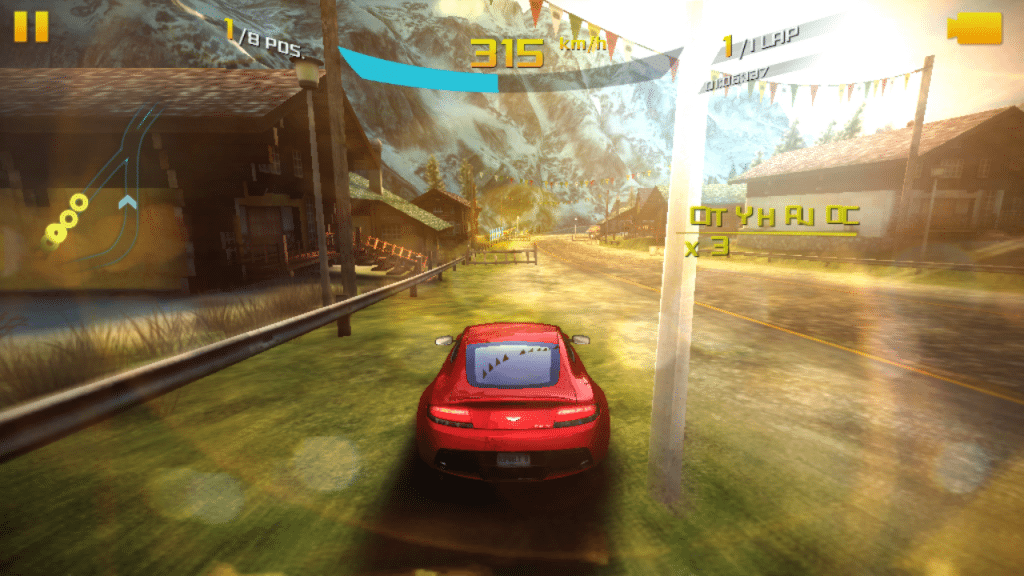Excellent road chase game requires fast processor very good graphics.
