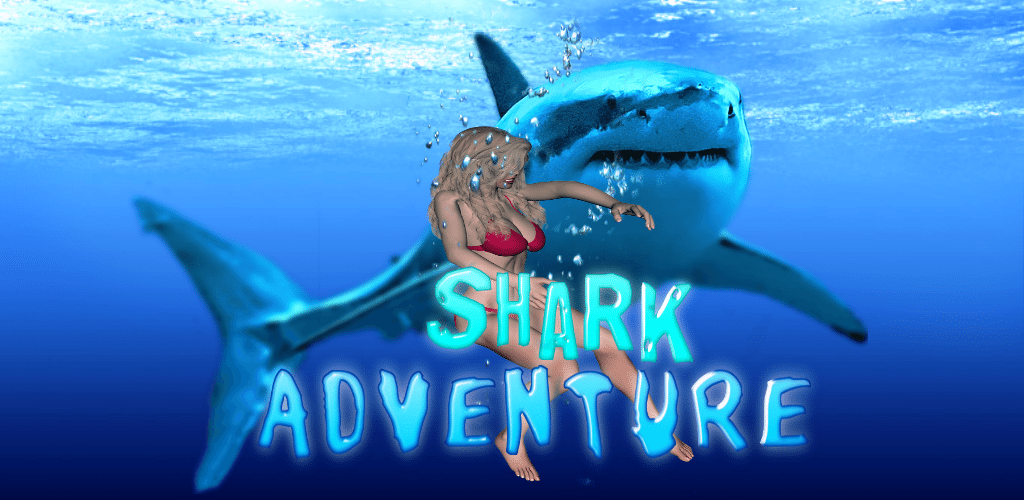 Shark is a simple adventure game that is pretty good.