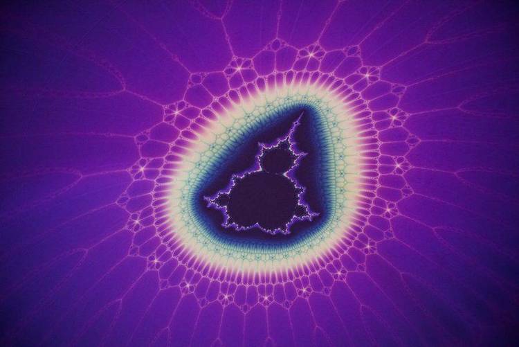 FLI of a fractal. Created with Winfract.