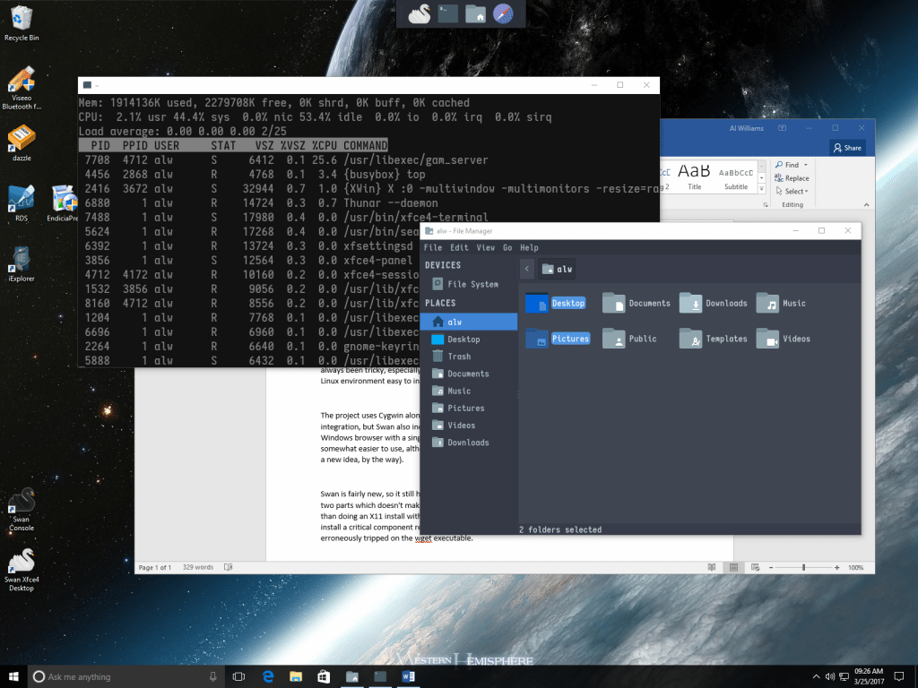 Open Look Virtual Window Manager for LINUX for use with X11R5 ("X Windows").