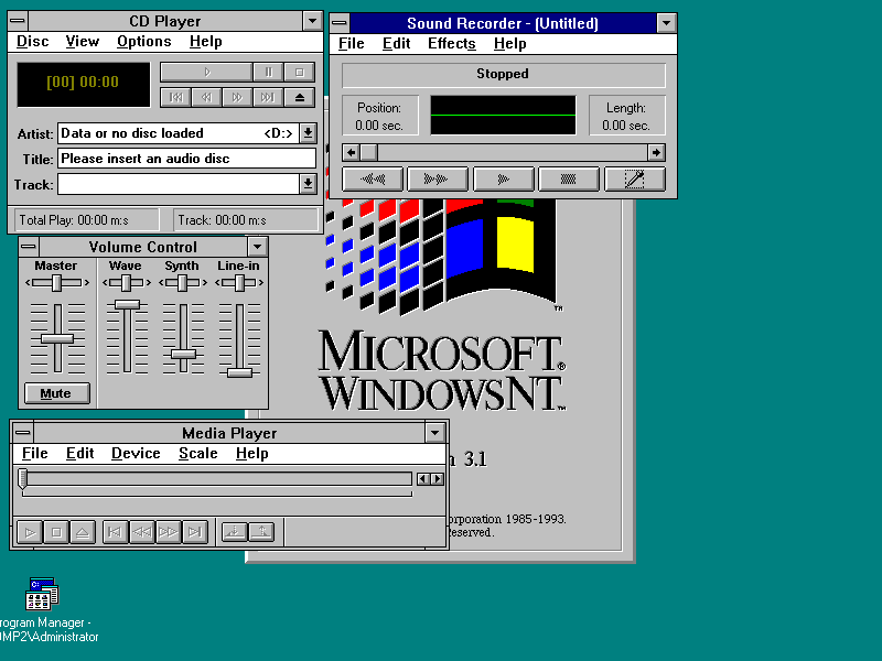 CD player for Windows and DOS.