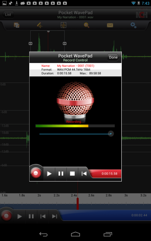 NoiseMaster - another .WAV sound editor and player.