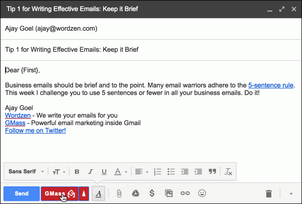 Powerful E-Mail messaging system.