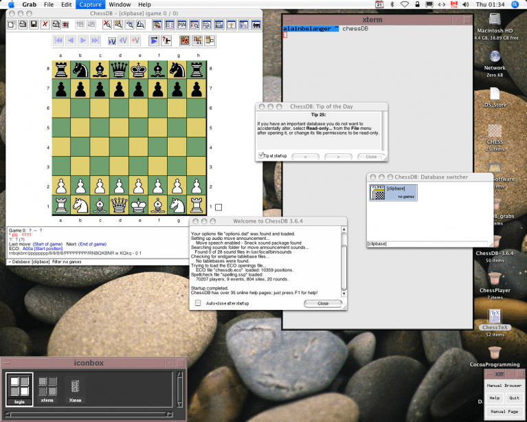 OS/2 2.0 PM chess game (executables).