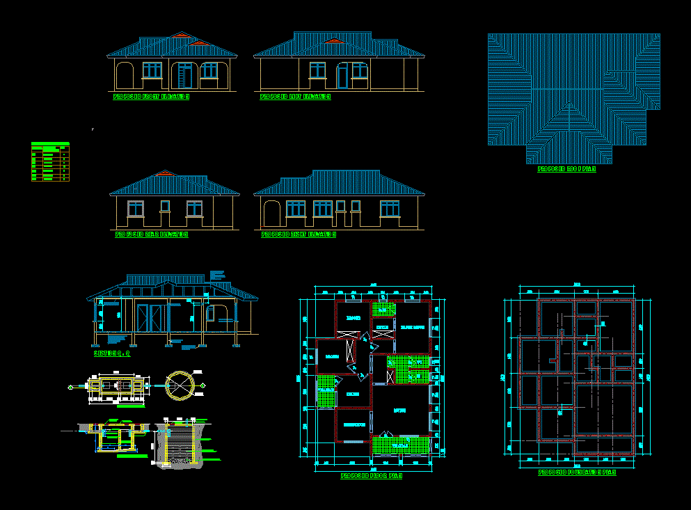 Autocad graphics library with many house plan graphics.