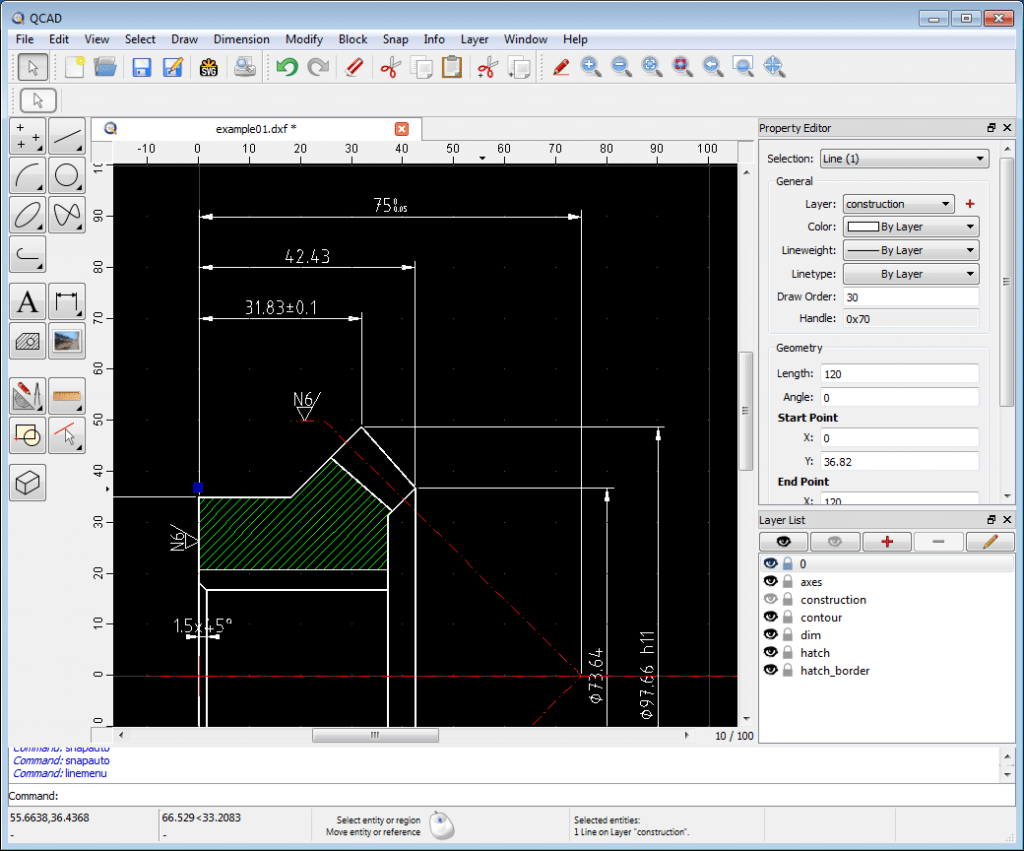 Simple CAD system from Cascade, Part 1 of 2.