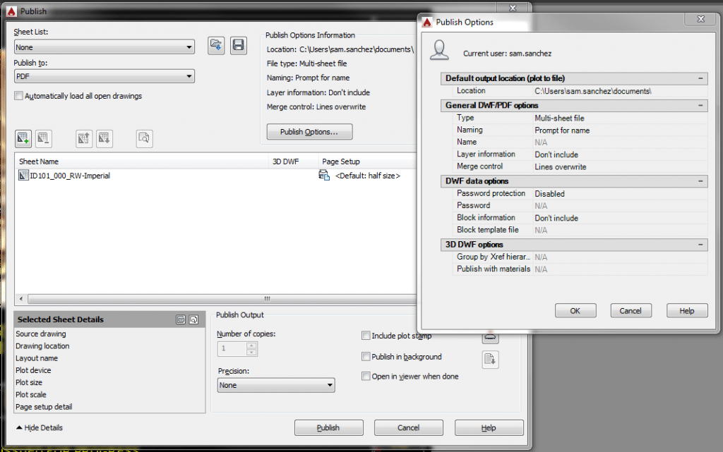 Allows AutoCAD Sysadmin to correct problems with ACAD.PWD file.