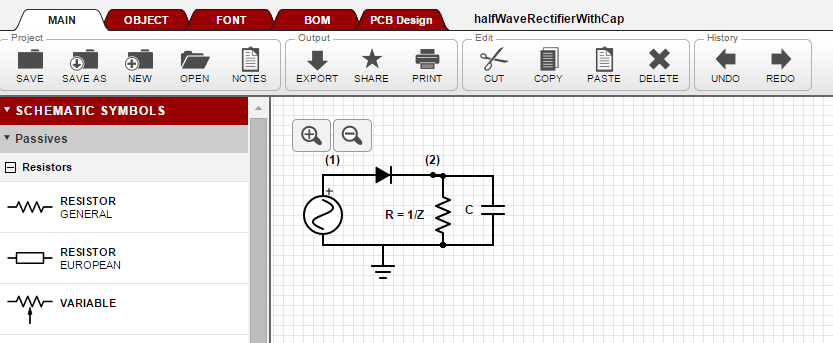 Schematic drawing package.
