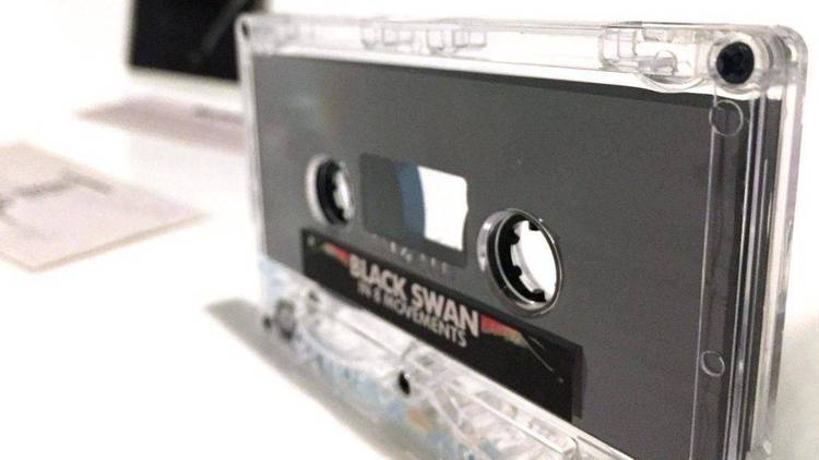 Easy to use cassette label maker (for audio cassettes).