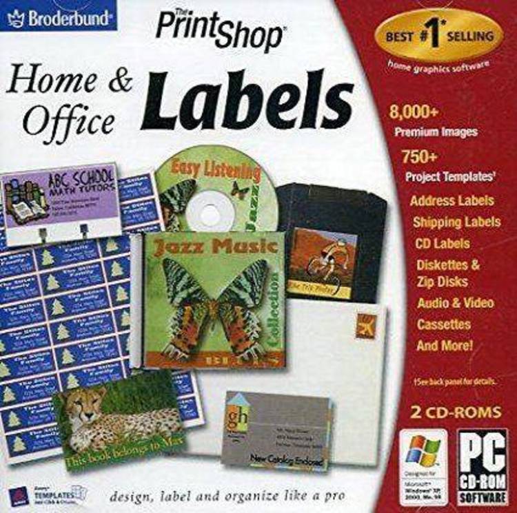DaLabeler makes it quick and easy to prepare printed labels for diskettes.