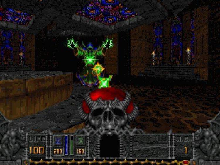 A demo of Hexen sequel to Heretic. Part 1.