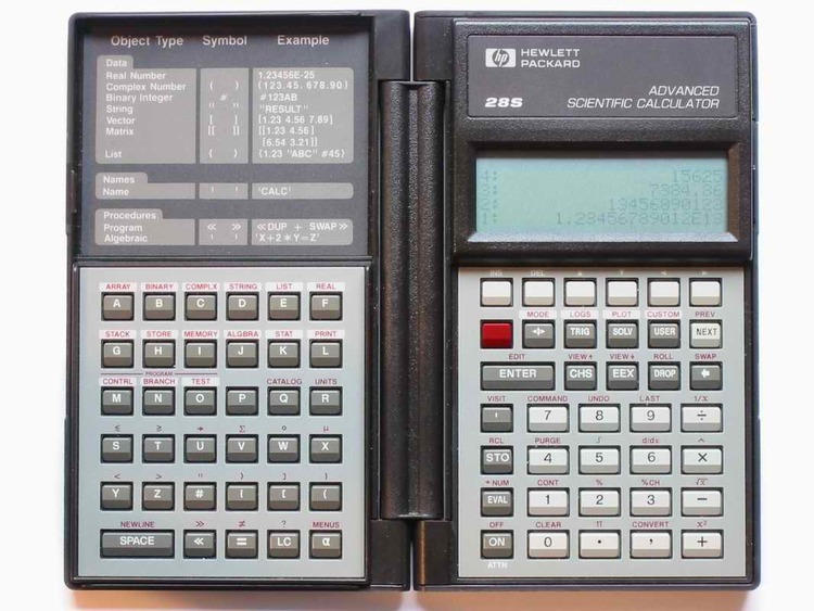 TSR version of the Hewlett Packard HP-28C calculator.