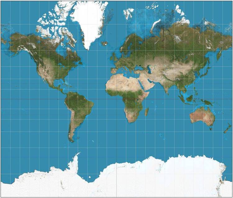 Generate world wide maps with variable levels of detail.