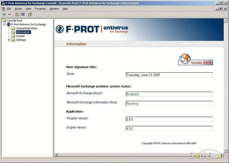 F-Prot 2.17 - Shareware/Freeware anti virus software. One of the best.