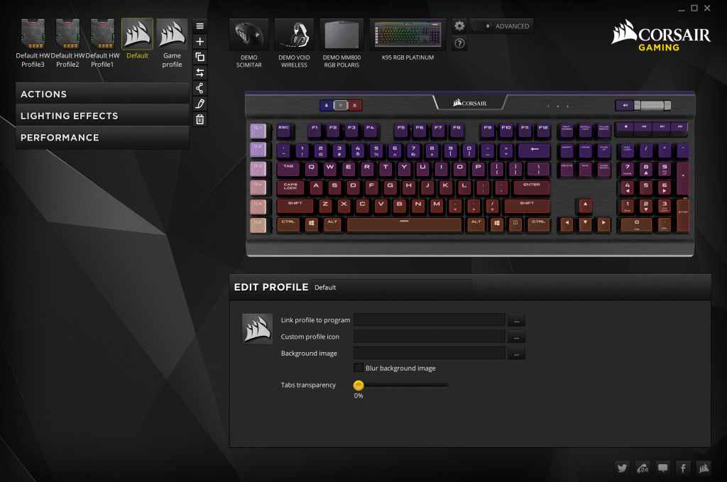 Allows that assigning of macros to Function Keys.