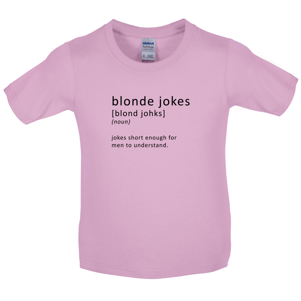 A Bunch of blonde jokes. Very funny.