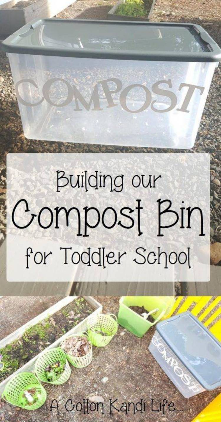 Text info on creating a compost pile for gardening.
