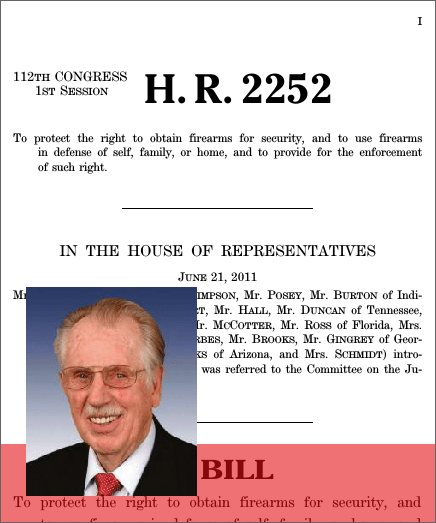 House Bill 1276 Text - "Citizens Self-Defense Act".